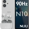 NUU N10 Basic Cell Phone with Earbuds Bundle for T-Mobile