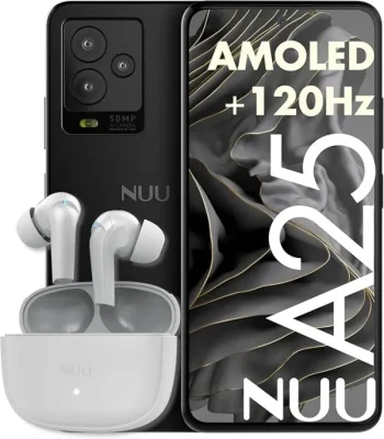 NUU A25 AMOLED 120Hz 6.7″ | 6GB + 128GB