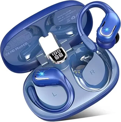 Wireless Earbuds, 75Hrs Bluetooth 5.3 Headphones Sport