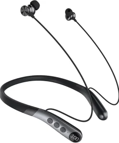 Bluetooth Headphones, V5.3 Wireless Earbuds with Mic for AI Noise Canceling Calls