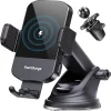 CHGeek Wireless Car Charger, 15W Fast Charging Auto Clamping Car Charger Phone Mount Phone Holder fit