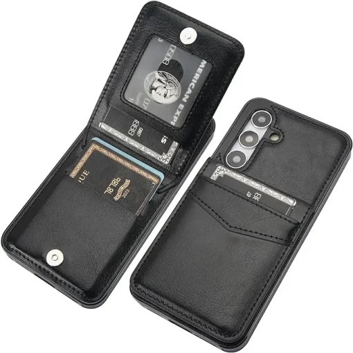 KIHUWEY for Samsung Galaxy S24 Case Wallet with Credit Card Holder